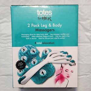 Totes For Her Leg and Body Massagers 2 pk